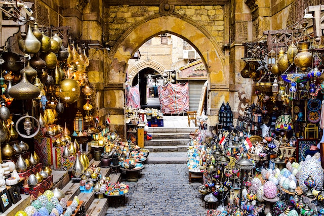 A bazaar in Cairo, EgyptCredit: AXP Photography on Unsplash