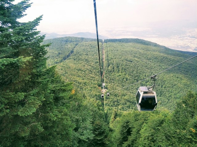 Cable car transportation, Bursa, TurkeyCredit: Mesut Pişkin