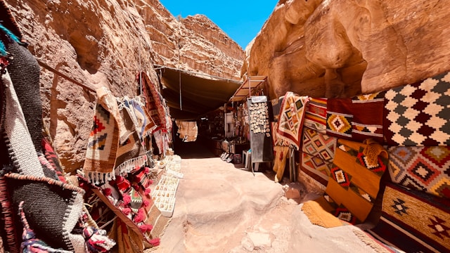 Market place in Jordan