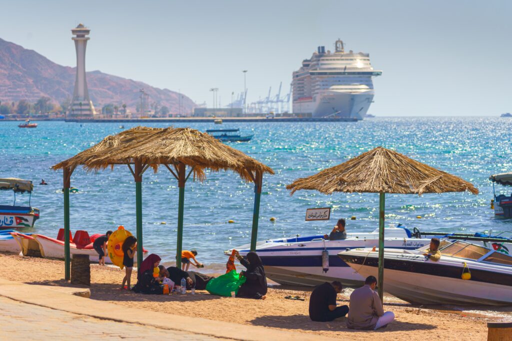 Aqaba,,Jordan,-,Mar,13,2023,,A,Panoramic,View,Of