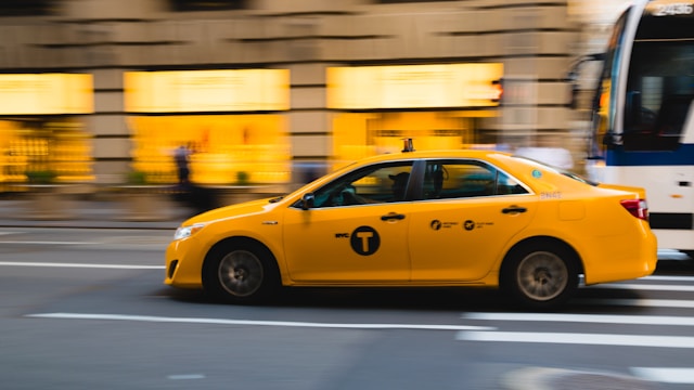 Photo by <a href="https://unsplash.com/@kaip?utm_content=creditCopyText&utm_medium=referral&utm_source=unsplash">Kai Pilger</a> on <a href="https://unsplash.com/photos/tilt-shift-photography-of-yellow-taxi-car-3NMsCQr5m2g?utm_content=creditCopyText&utm_medium=referral&utm_source=unsplash">Unsplash</a> 