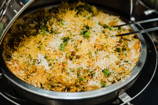 Photo by <a href="https://unsplash.com/@rashpalsingh?utm_content=creditCopyText&utm_medium=referral&utm_source=unsplash">Rashpal Singh</a> on <a href="https://unsplash.com/photos/a-pan-filled-with-rice-and-broccoli-on-top-of-a-stove-3tpobXvtAEw?utm_content=creditCopyText&utm_medium=referral&utm_source=unsplash">Unsplash</a>
  